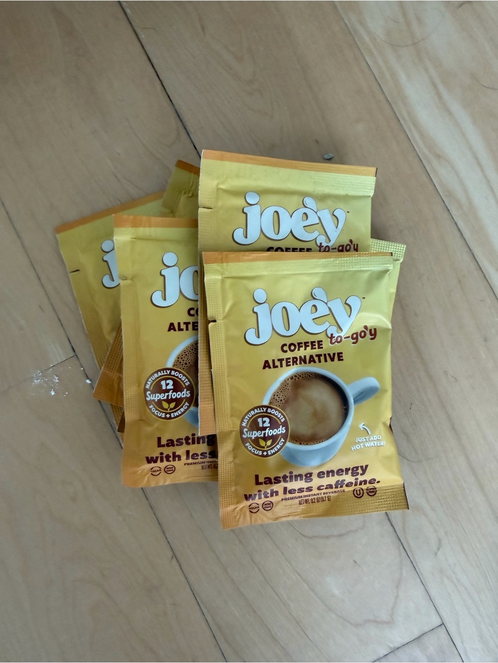 Joey coffee alternative lasting energy with less caffeine